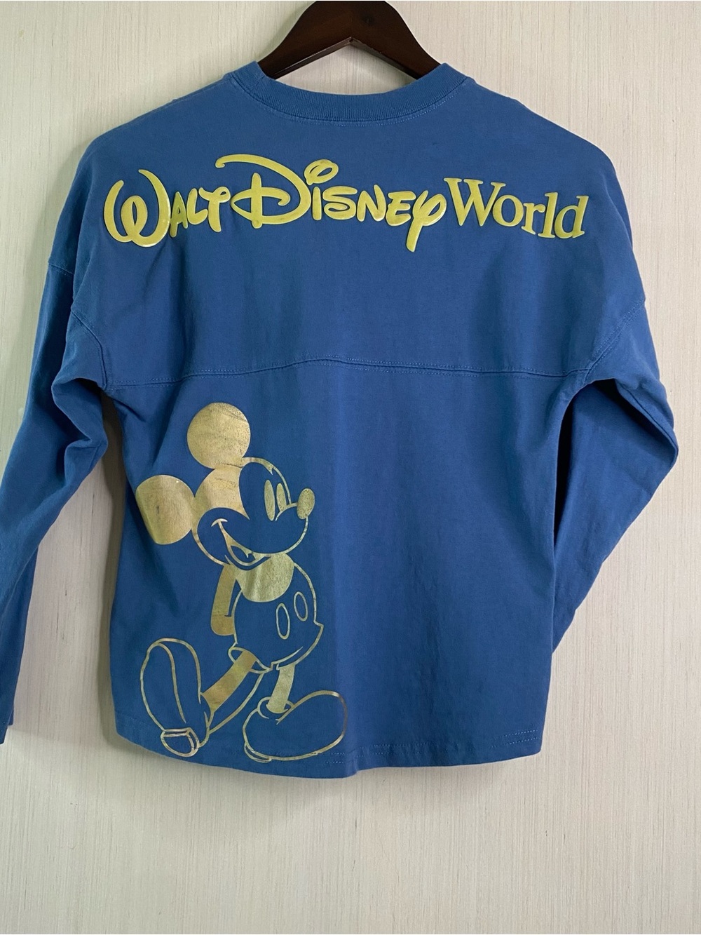 Walt Disney World 50th Anniversary Youth Spirit Jersey Blue Youth Large 10-12
